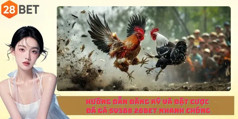 Hướng dẫn Đăng ký và Đặt cược đá gà SV388 28bet nhanh chóng